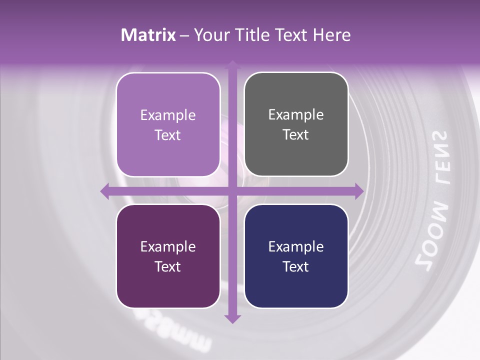 Camera Lens PowerPoint Template