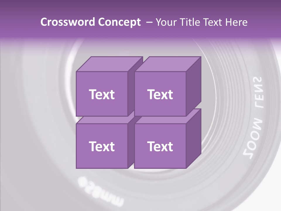 Camera Lens PowerPoint Template