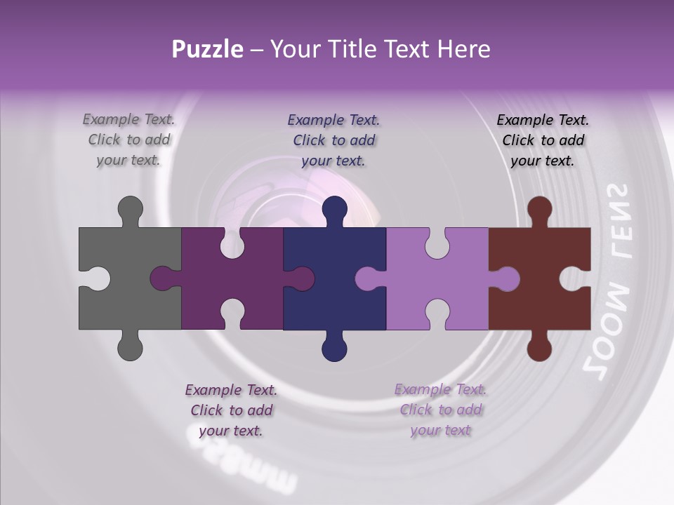 Camera Lens PowerPoint Template