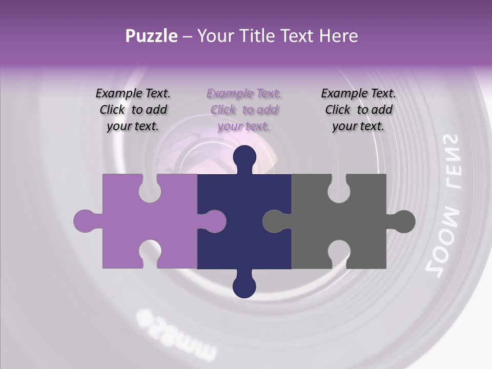 Camera Lens PowerPoint Template