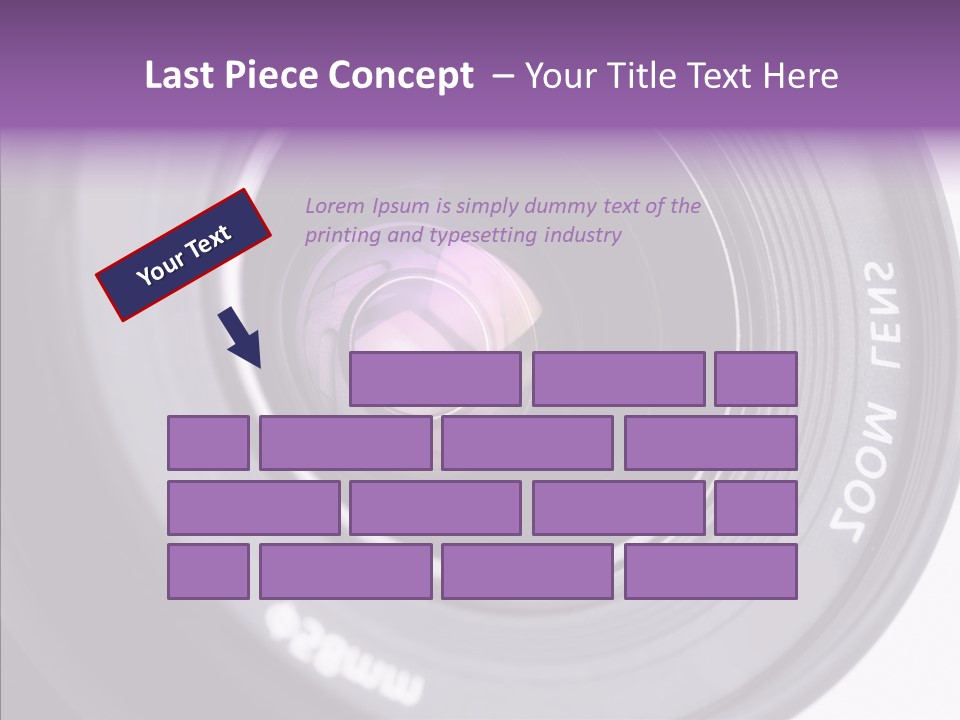 Camera Lens PowerPoint Template