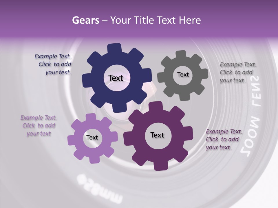 Camera Lens PowerPoint Template