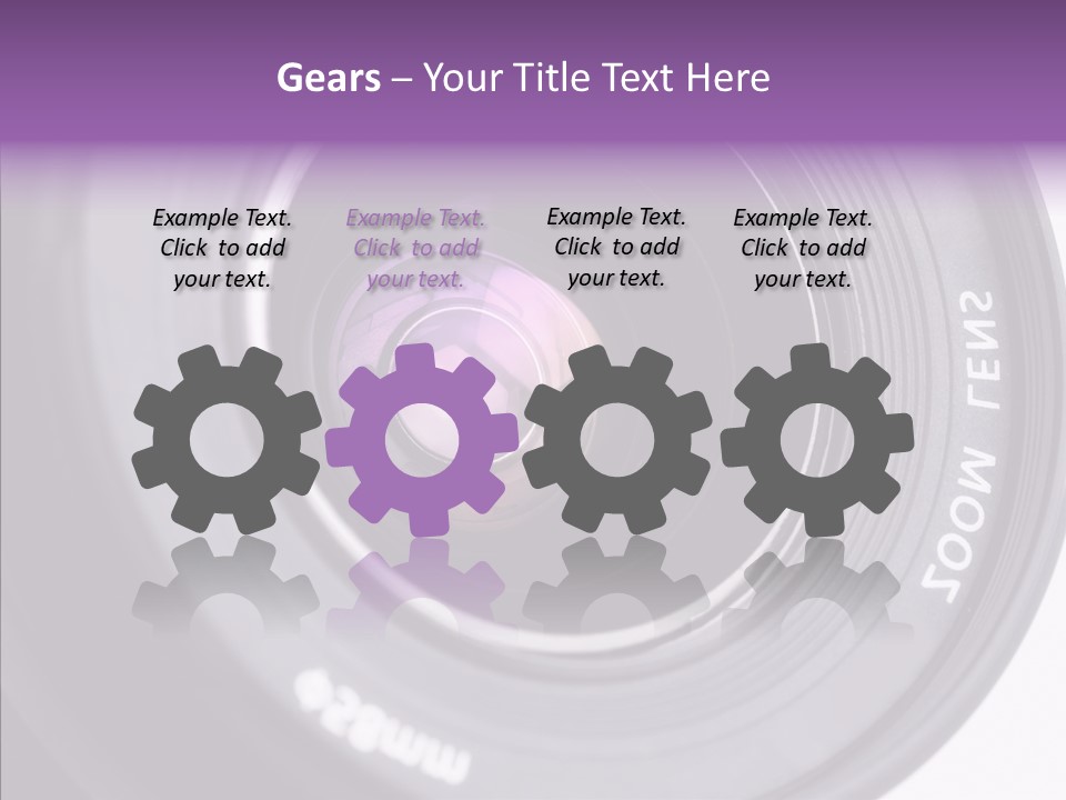 Camera Lens PowerPoint Template