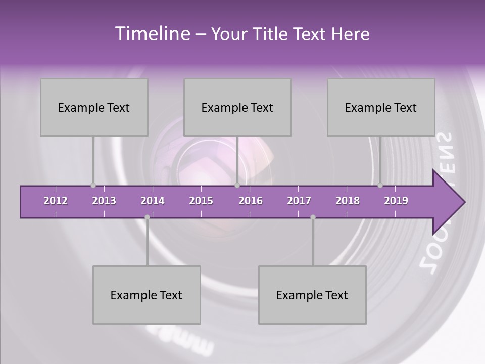 Camera Lens PowerPoint Template