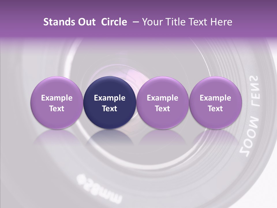 Camera Lens PowerPoint Template