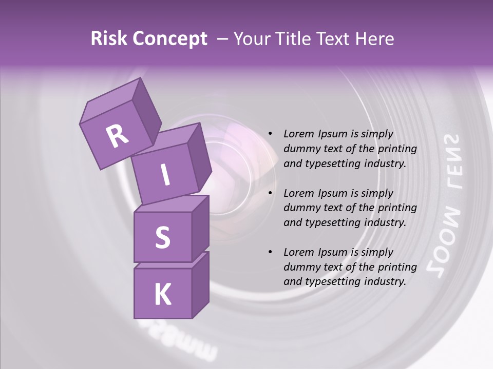 Camera Lens PowerPoint Template