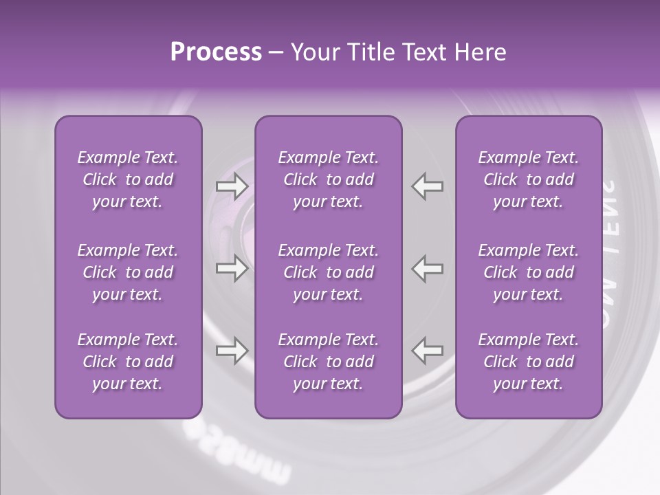 Camera Lens PowerPoint Template