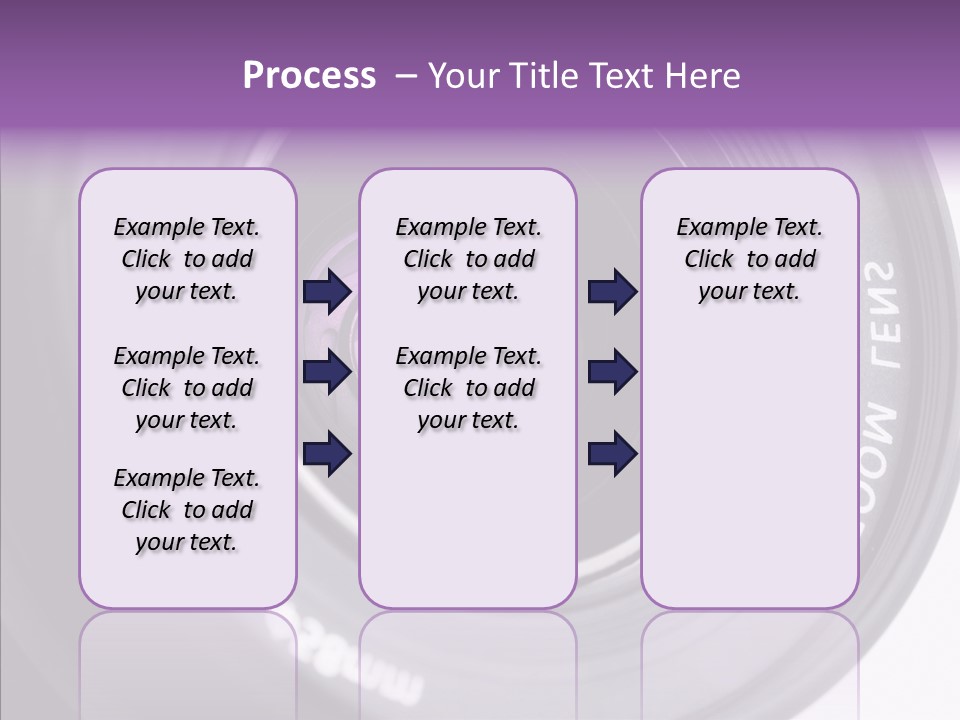 Camera Lens PowerPoint Template