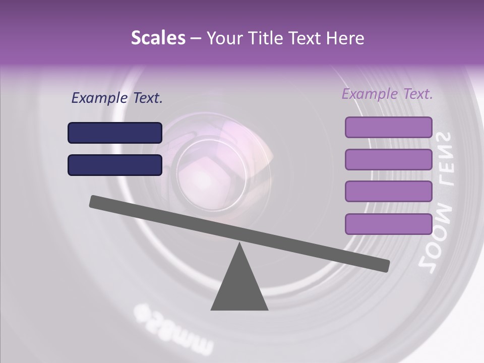 Camera Lens PowerPoint Template