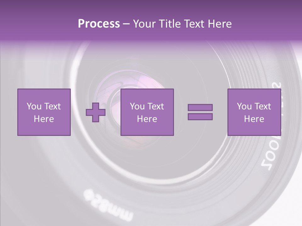 Camera Lens PowerPoint Template