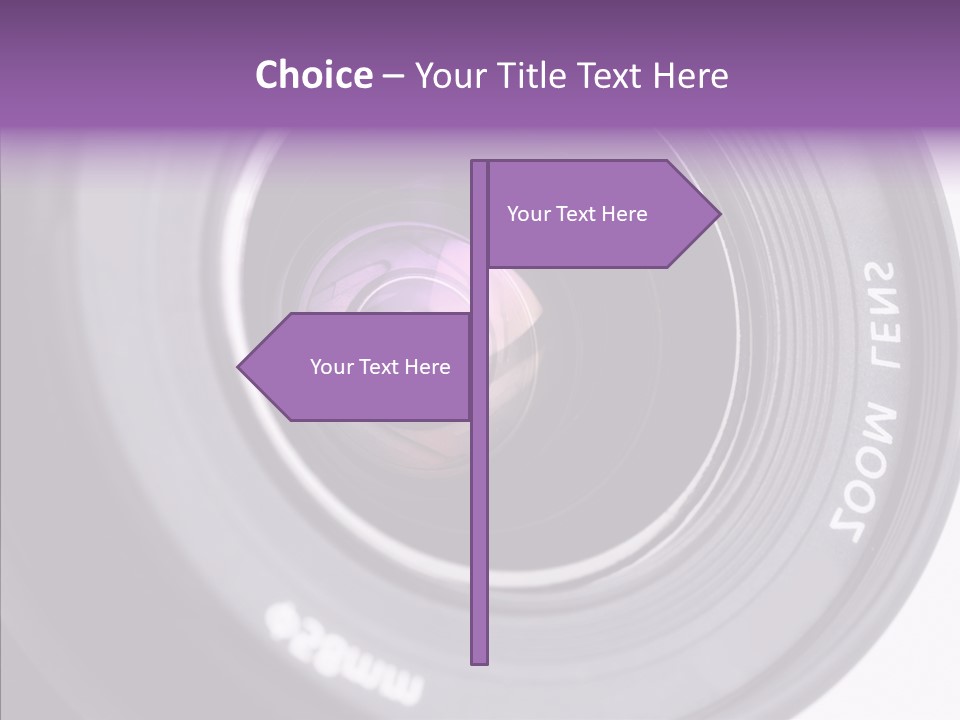 Camera Lens PowerPoint Template