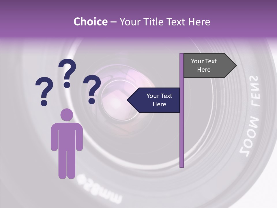 Camera Lens PowerPoint Template