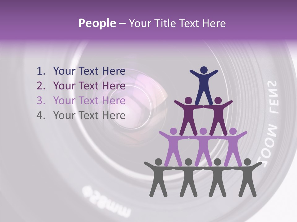 Camera Lens PowerPoint Template