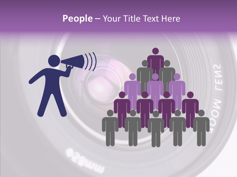 Camera Lens PowerPoint Template