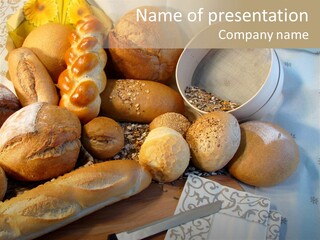 Bakery Products PowerPoint Template