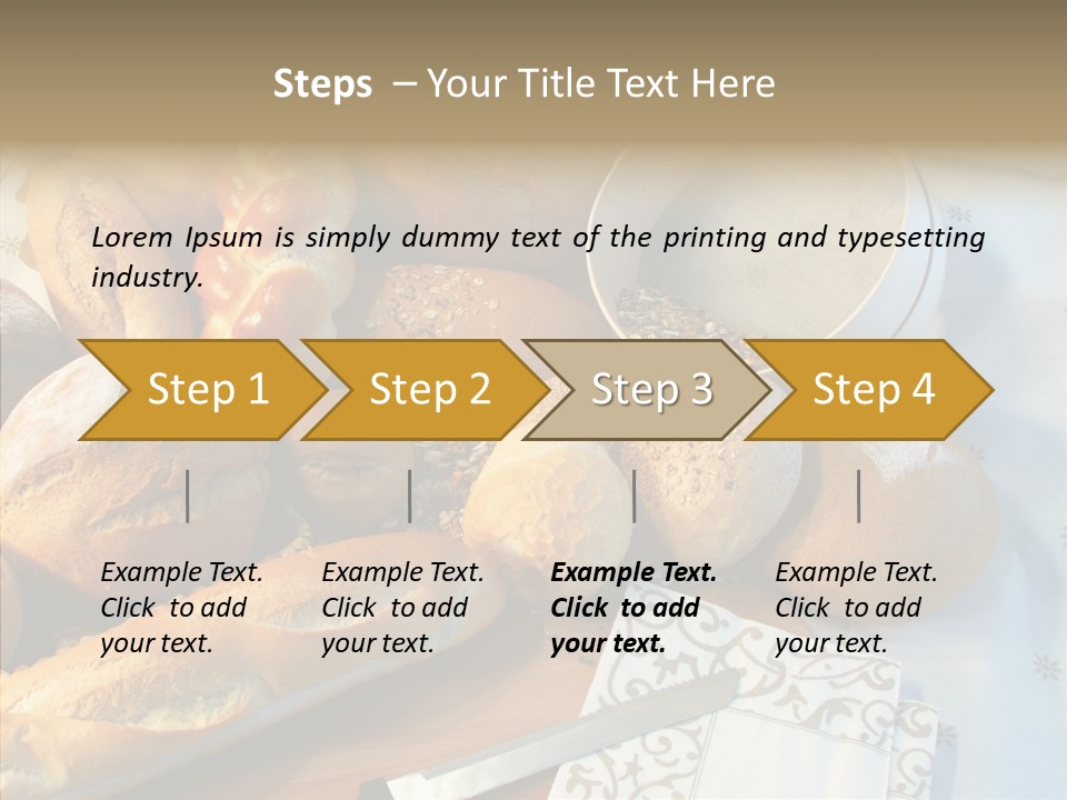 Bakery Products PowerPoint Template