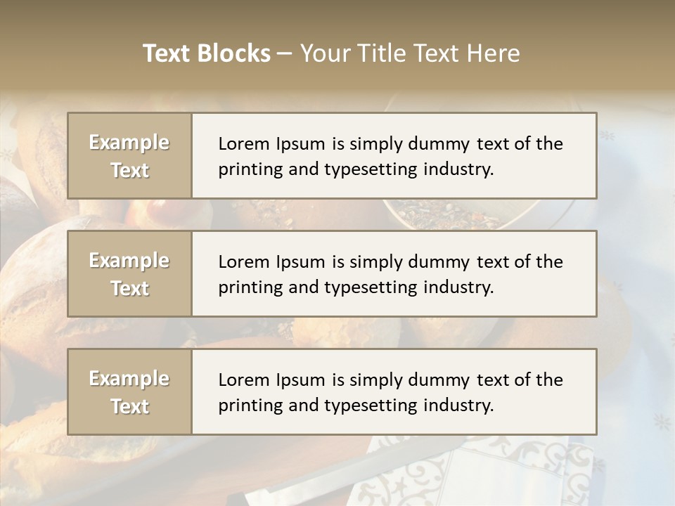 Bakery Products PowerPoint Template