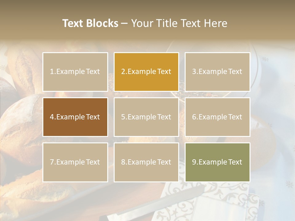 Bakery Products PowerPoint Template