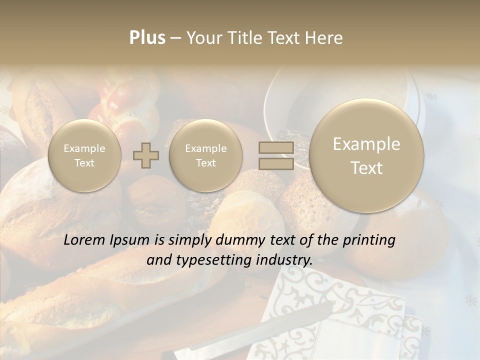 Bakery Products PowerPoint Template
