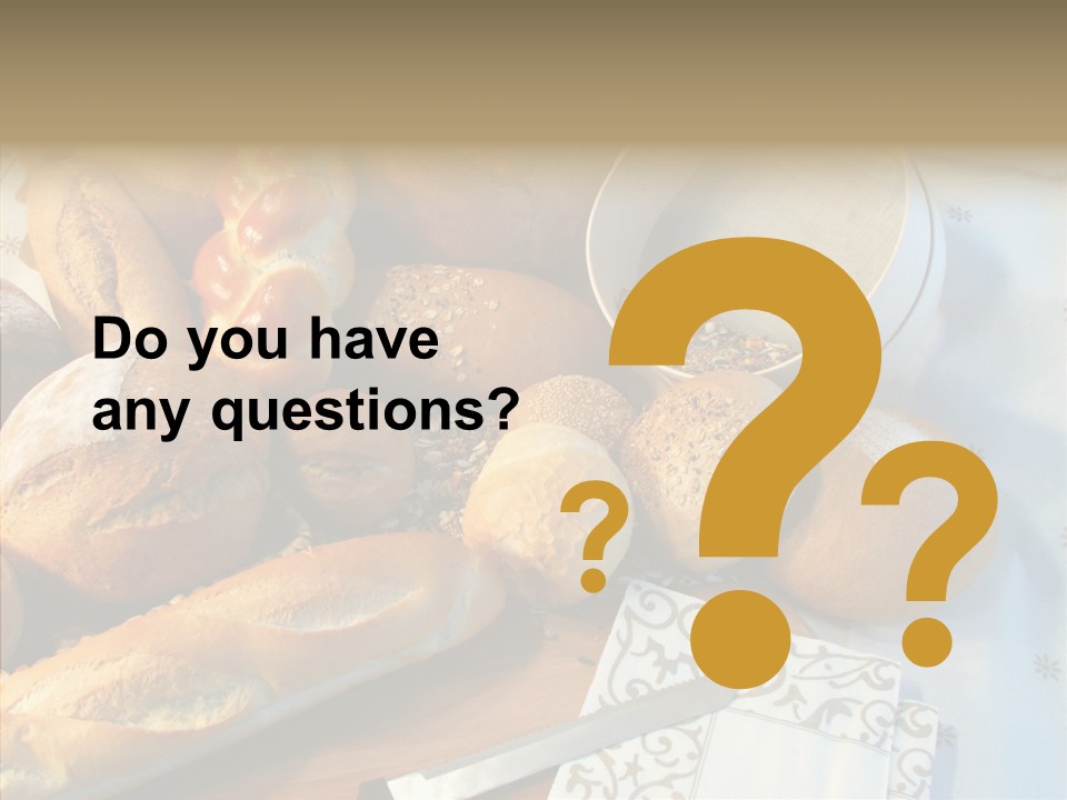 Bakery Products PowerPoint Template