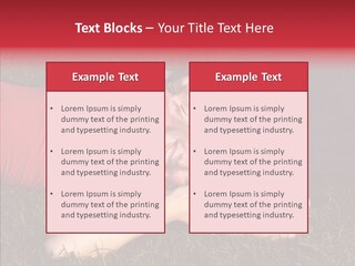 Man And Woman On The Grass PowerPoint Template