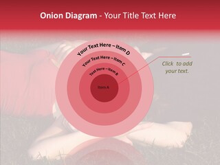 Man And Woman On The Grass PowerPoint Template