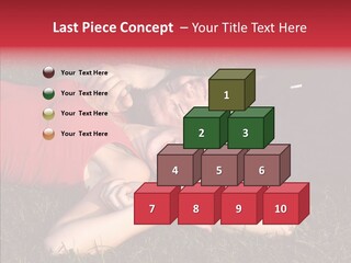 Man And Woman On The Grass PowerPoint Template