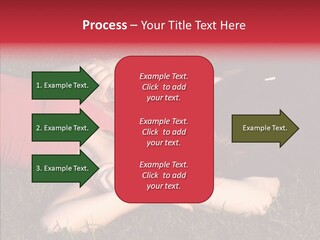 Man And Woman On The Grass PowerPoint Template