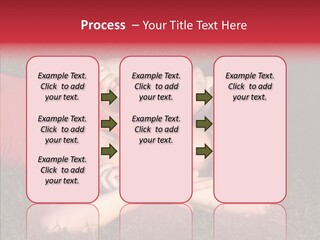 Man And Woman On The Grass PowerPoint Template