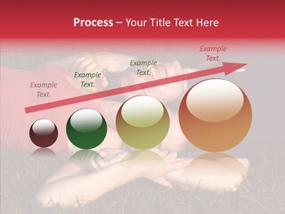 Man And Woman On The Grass PowerPoint Template