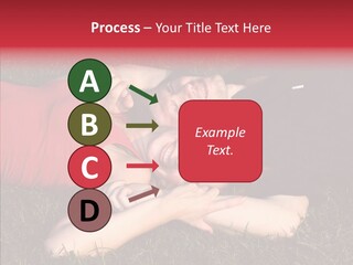Man And Woman On The Grass PowerPoint Template