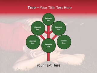 Man And Woman On The Grass PowerPoint Template