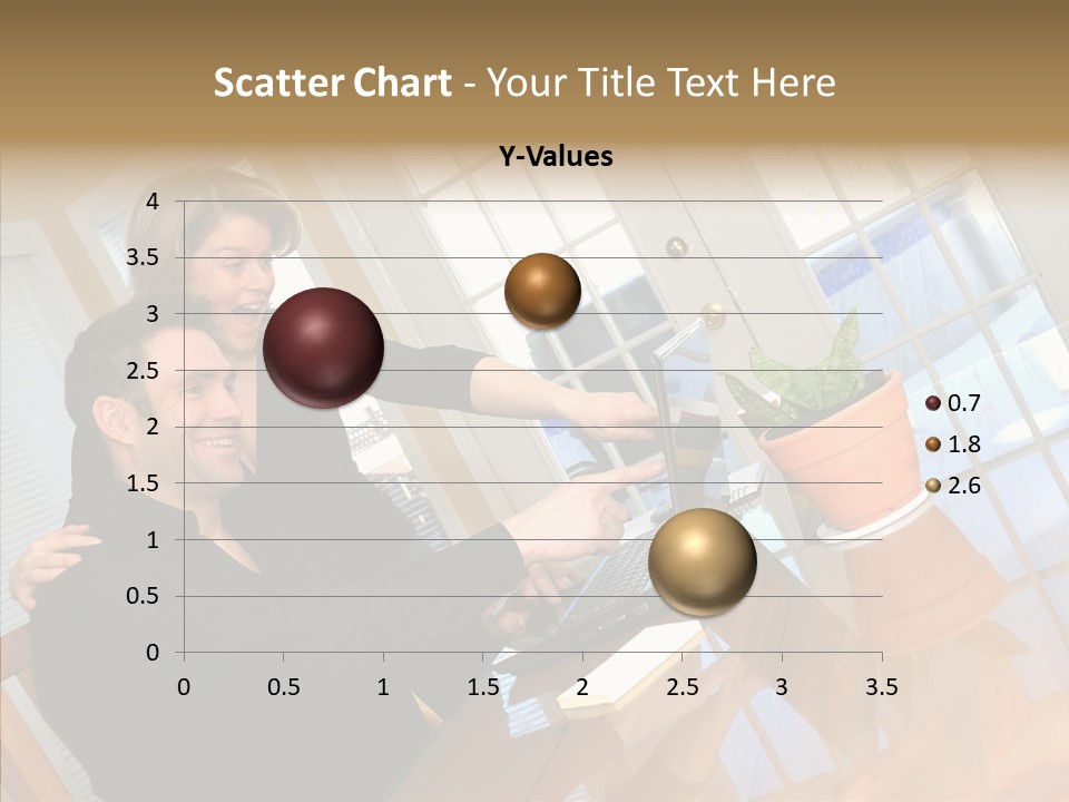 Human Room Toon PowerPoint Template