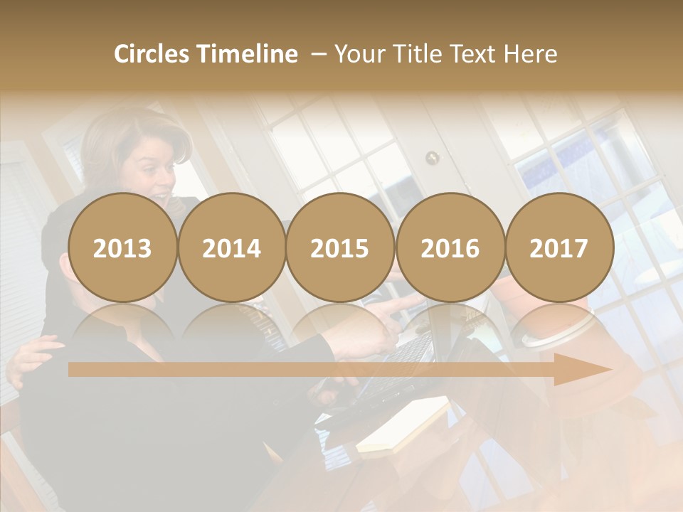 Human Room Toon PowerPoint Template