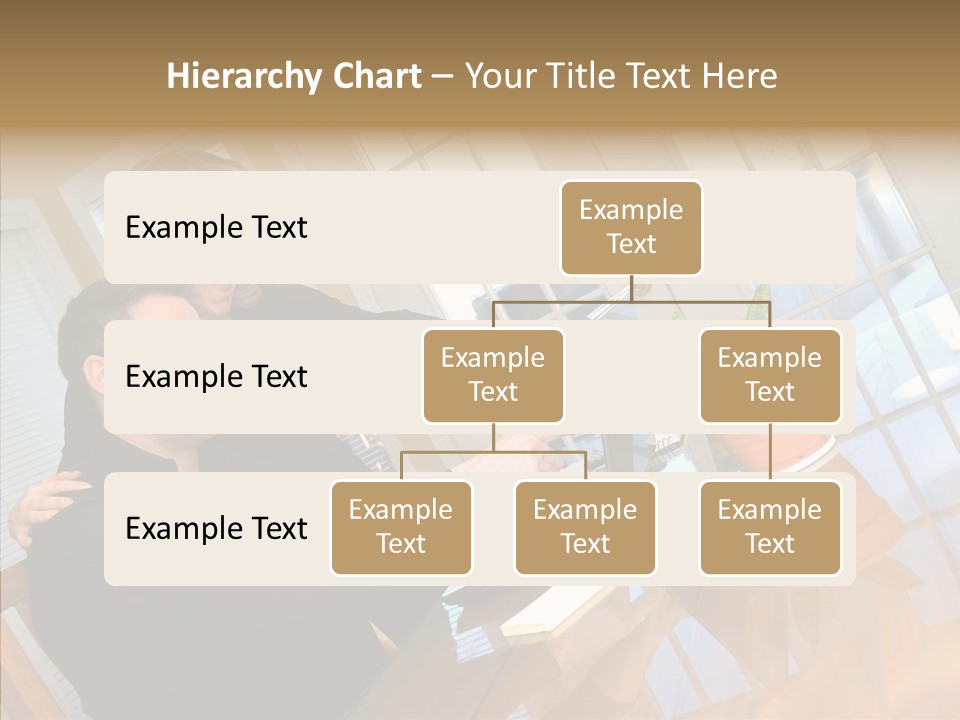 Human Room Toon PowerPoint Template
