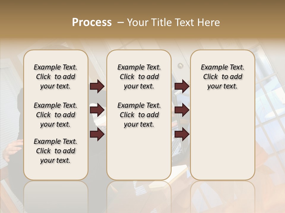 Human Room Toon PowerPoint Template