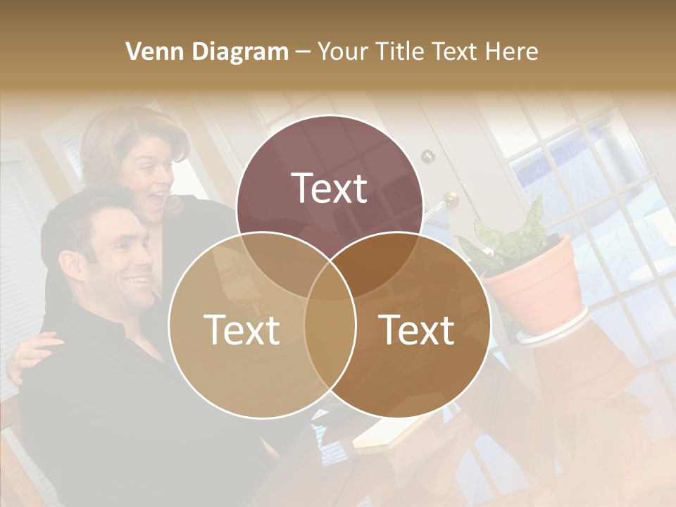 Human Room Toon PowerPoint Template