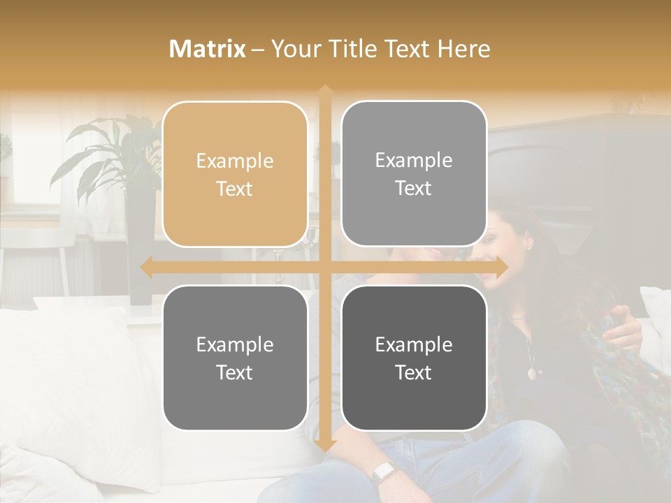 Management Figure Table PowerPoint Template