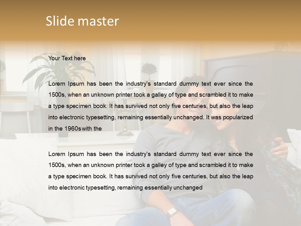 Management Figure Table PowerPoint Template