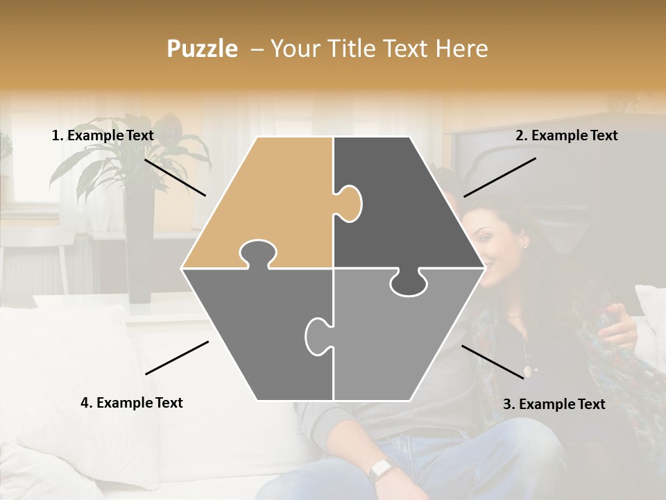 Management Figure Table PowerPoint Template