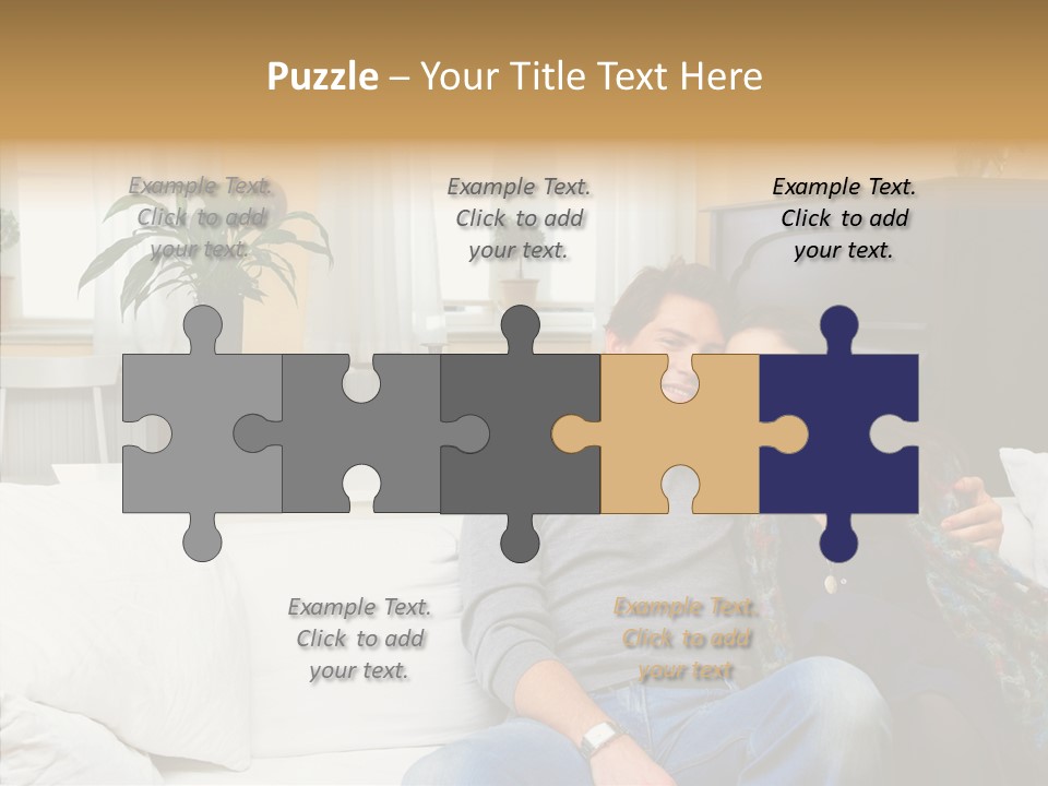Management Figure Table PowerPoint Template