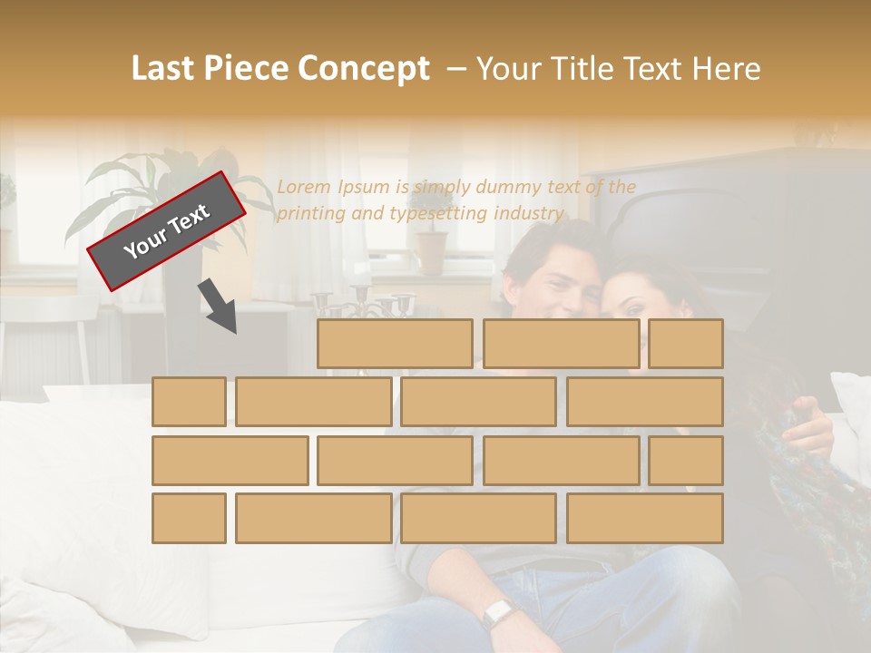Management Figure Table PowerPoint Template