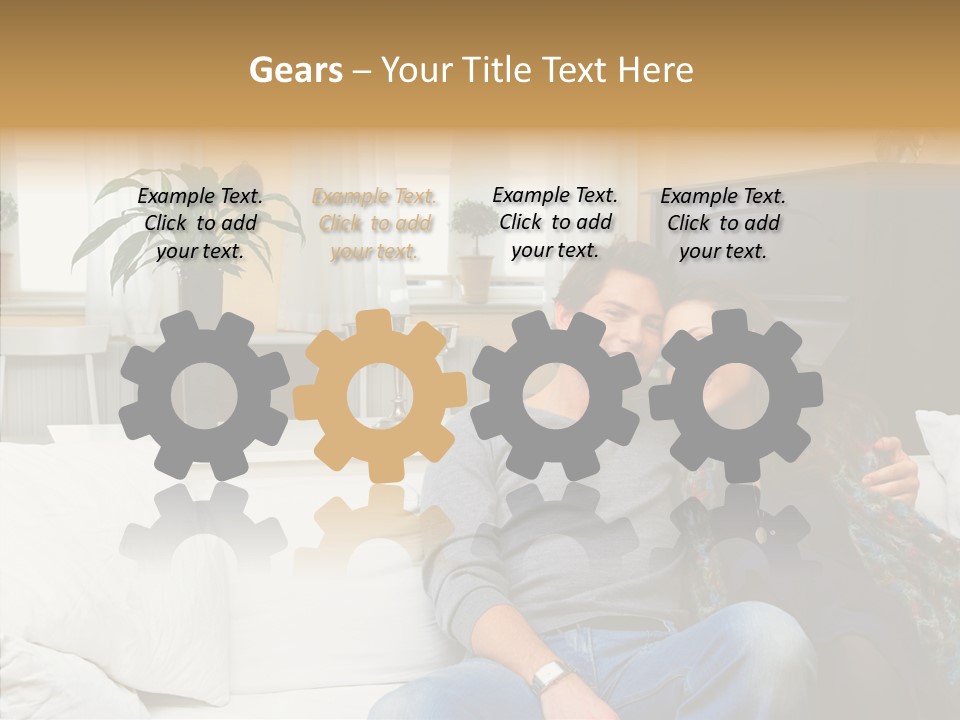 Management Figure Table PowerPoint Template