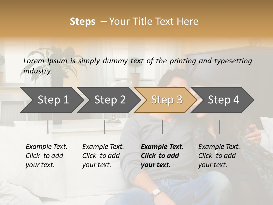 Management Figure Table PowerPoint Template
