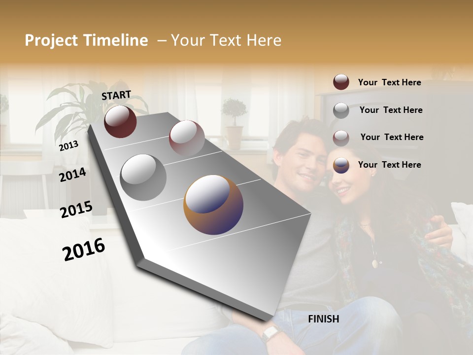 Management Figure Table PowerPoint Template