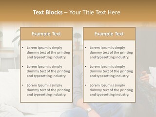 Management Figure Table PowerPoint Template