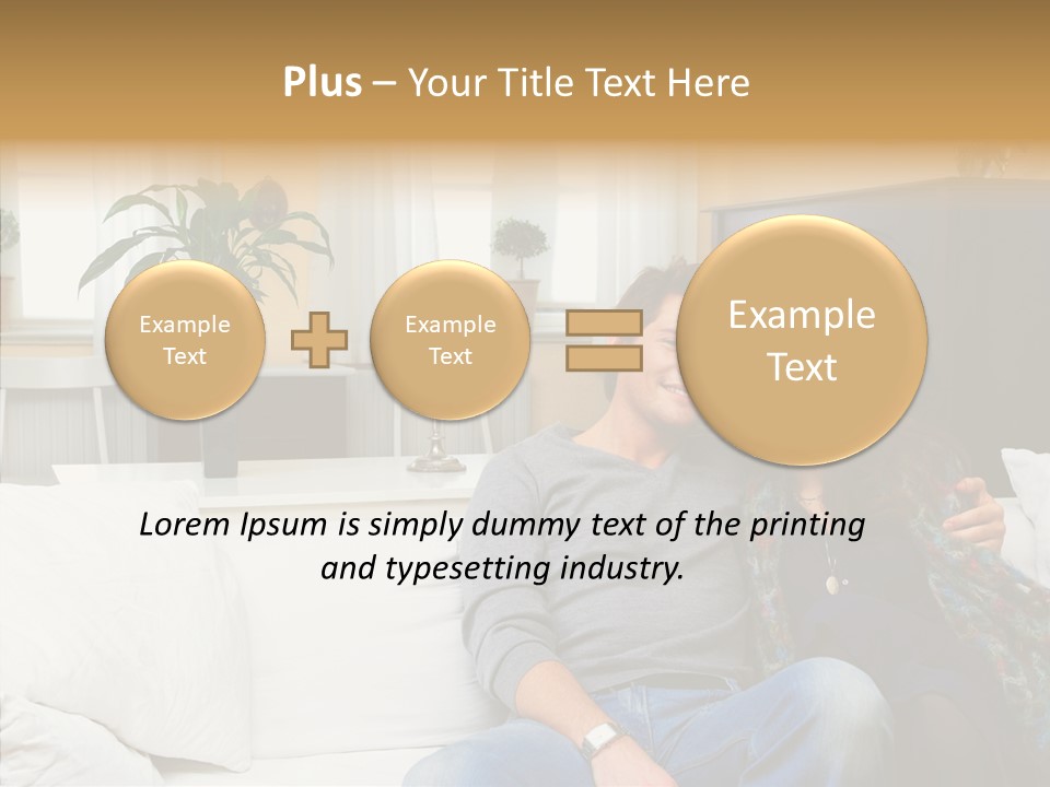 Management Figure Table PowerPoint Template