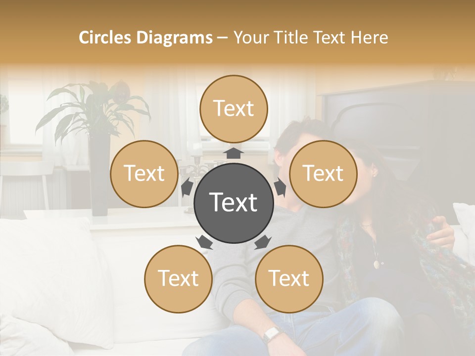 Management Figure Table PowerPoint Template