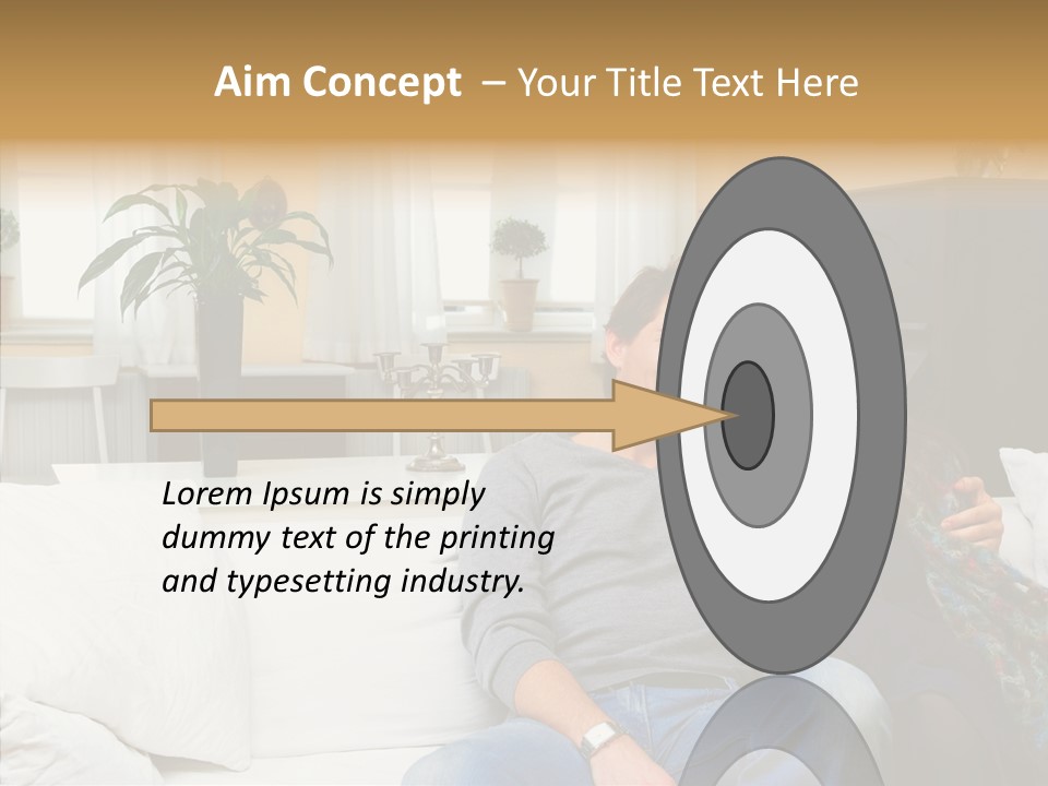 Management Figure Table PowerPoint Template