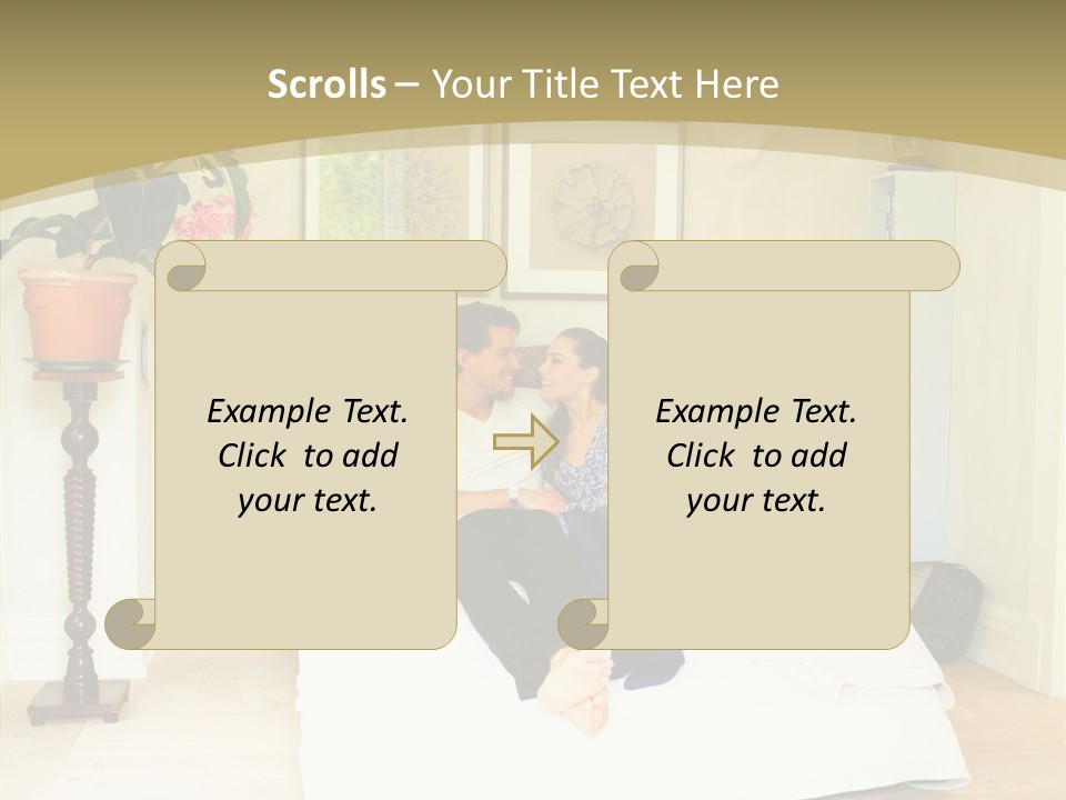 Bu Ine Happy Writing PowerPoint Template